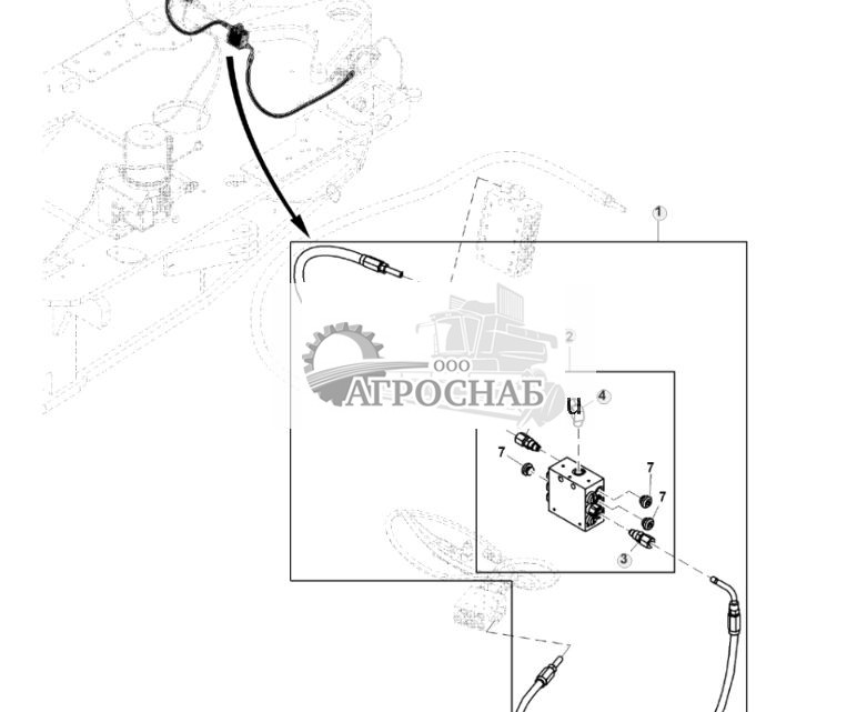 Lubrication Harness, SSV6  3-K, Fixed Cab - ST851635 212.jpg